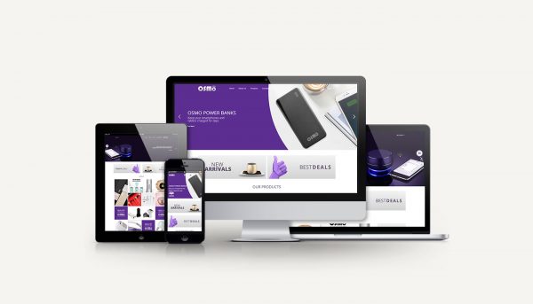 Osmo Business Limited website design