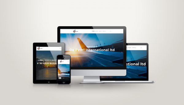DePearl International LTD Website Design
